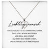 22Feels® Freundschaftkette Beste Freundin Geschenk Silber 925/000 Schmuck Frauen Mein Lieblingsmensch Collier Herz Anhaenger mit Karte Mädchen Damen Geburtstag Bestie BFF-Schmuck mit Botschaftskarte - Herz21-22Feels