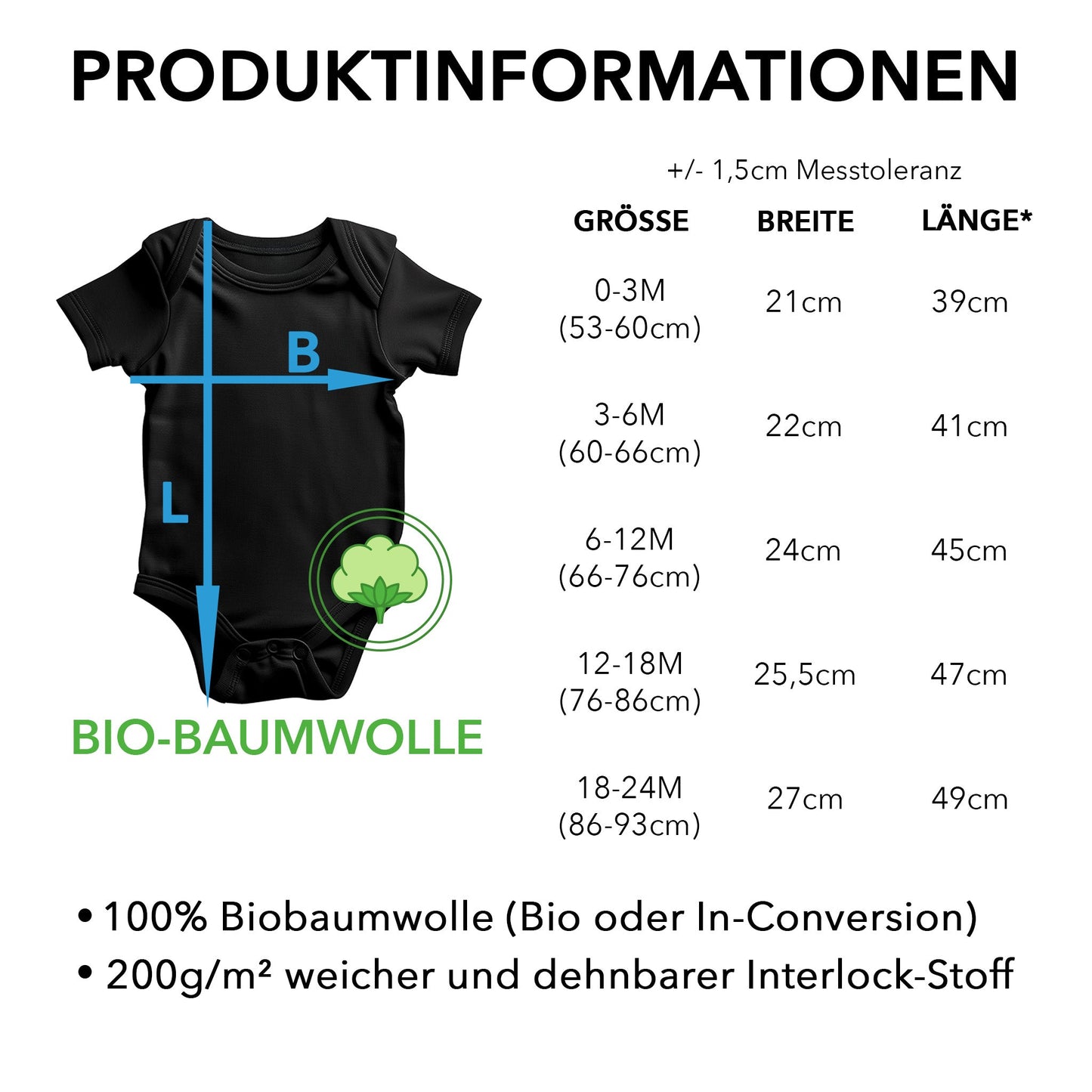 Unisex Babybody Kurzarm Papa Du Schaffst Das BIO-Baumwolle Schwarz Strampler Babyparty Geschenk Babshower Schlupfkragen Weicher Einteiler für Neugeborene Babys-Baby Body-22Feels