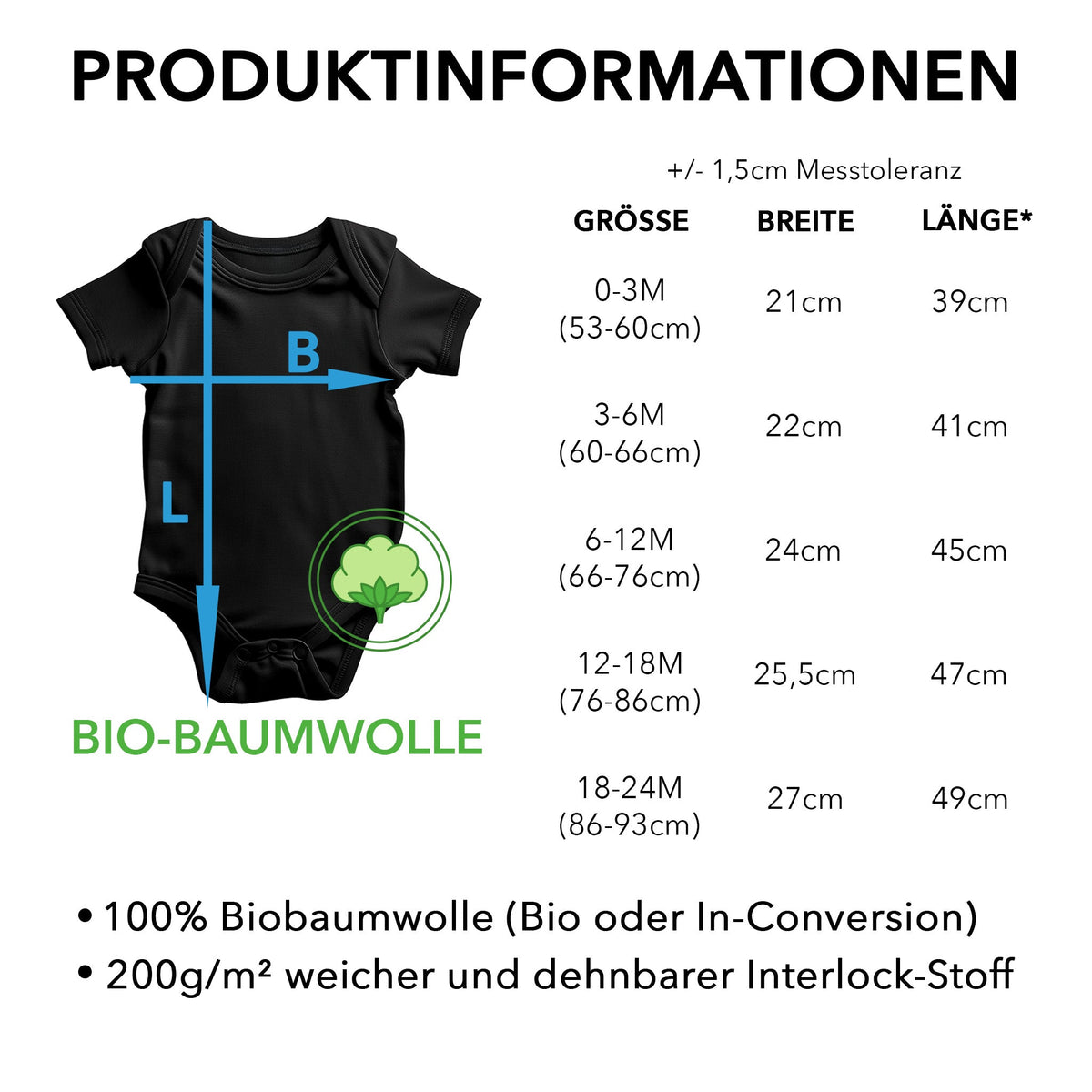 Unisex Babybody Kurzarm Papa Du Schaffst Das BIO-Baumwolle Schwarz Strampler Babyparty Geschenk Babshower Schlupfkragen Weicher Einteiler für Neugeborene Babys-Baby Body-22Feels
