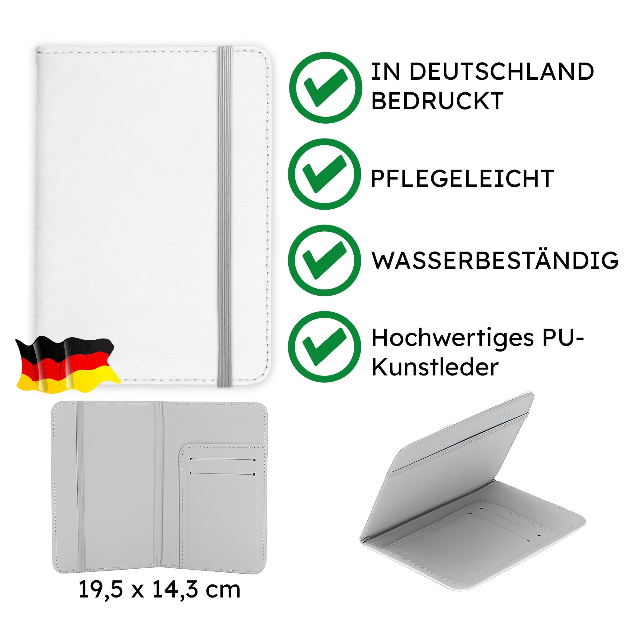 Beste Freundin Reisepasshülle "Seelenschwester" Frauen Geschenk Reisen mit Freunden Pass Etui Cover Organizer Gadgets Sommer Urlaub Kunst-Leder-Reisepass-Hülle-22Feels