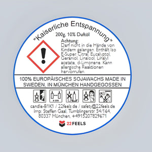 22Feels® Beste Freundin Geschenk HANDGEMACHTE Sojawachs Duft-Kerze im Glas (ZITRUS, VEGAN)-Spruchkerzen B1K1-22Feels