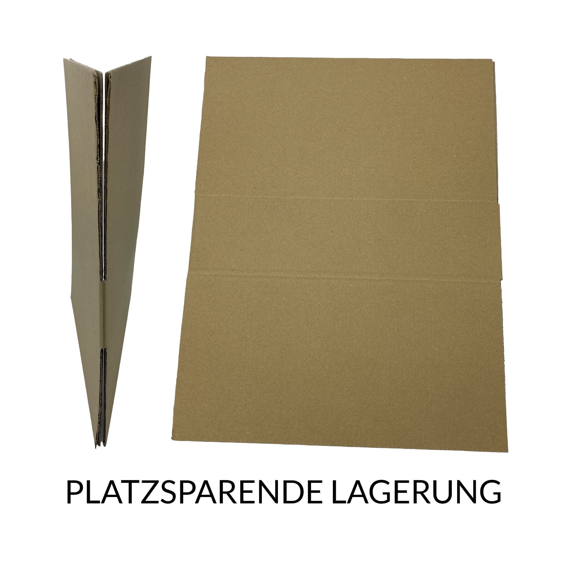 Ab 1,29/Stk Versand-Karton Faltkarton 400x400x100mm (Innenmaße), 1-wellig braun, Robuster Versandkarton, 20kg Traglast, Für Umzug und Online-Handel-Sublimationsrohlinge und Kreativbedarf-22Feels