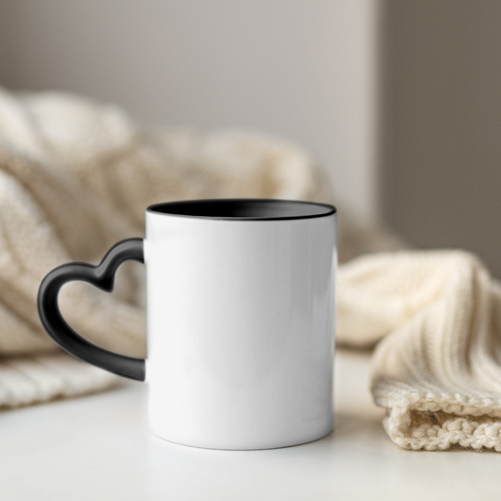 Ab 2,49/Stk Sublimationstasse mit Herzhenkel 325ml (11oz) Werbetassen Sublimation Blanko Orca-Beschichtung Spülmaschinenfest Werbegeschenk-Sublimationsrohlinge und Kreativbedarf-22Feels