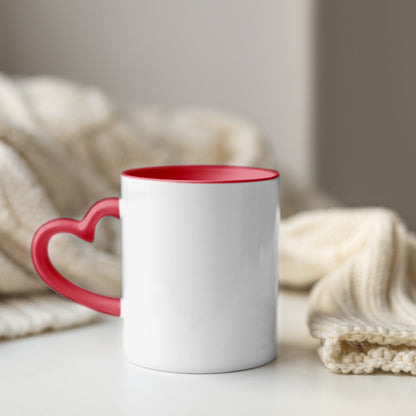 Ab 2,49/Stk Sublimationstasse mit Herzhenkel 325ml (11oz) Werbetassen Sublimation Blanko Orca-Beschichtung Spülmaschinenfest Werbegeschenk-Sublimationsrohlinge und Kreativbedarf-22Feels