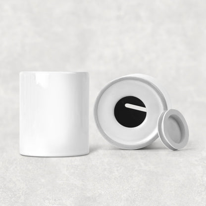 Ab 3,99/Stk Spardose Sublimationsrohling Keramik Weiss mit Subli-Beschichtung Sublimation Blanko Werbegeschenk Print On Demand-Sublimationsrohlinge und Kreativbedarf-22Feels