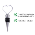 Ab 2,99/Stk Weinflaschenverschluss Sublimationsrohling Weinstopper Herzform Zinklegierung Beidseitig Bedruckbar Sublimation Blanko Werbegeschenk-Sublimationsrohlinge und Kreativbedarf-22Feels