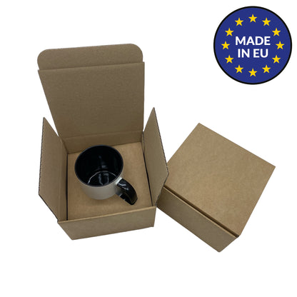 Ab 0,99/Stk Karton für Tassen Versand Verpackung Sublimationstassen Tassenkarton Faltkarton Nachhaltig, 154x154x110m, Automatikboden, Plastikfrei-Sublimationsrohlinge und Kreativbedarf-22Feels