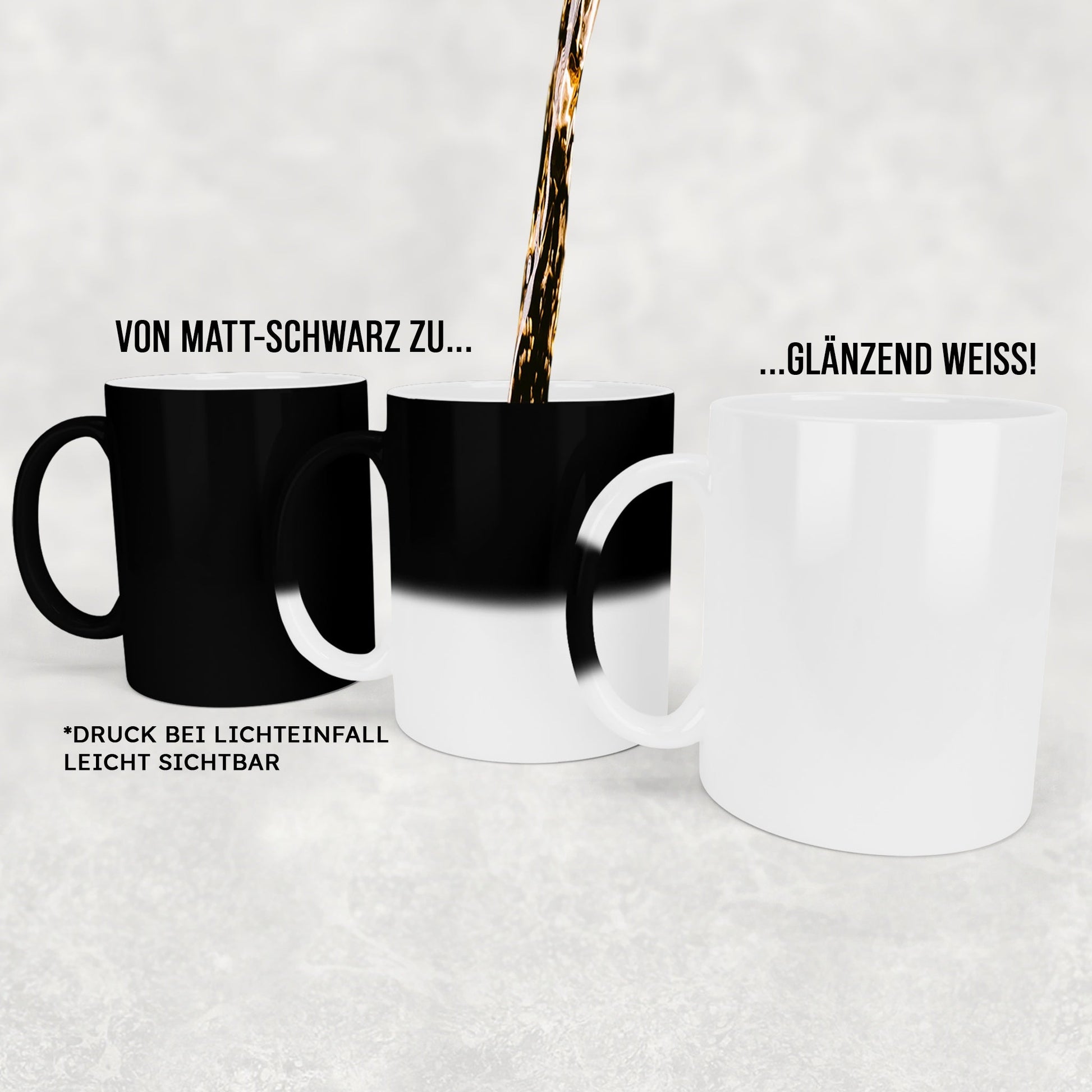 Ab 5,99/Stk Sublimationstassen Farbwechsel-Effekt Magischer Thermoeffekt Blanko Matte Schwarz (ca. 325ml/11oz)-Sublimationsrohlinge und Kreativbedarf-22Feels