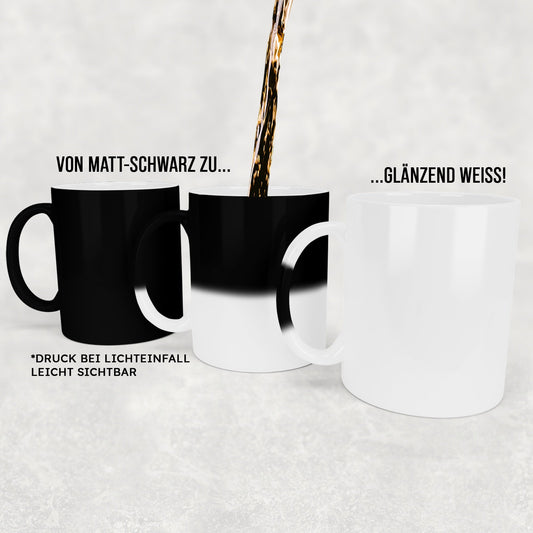 Ab 5,99/Stk Sublimationstassen Farbwechsel-Effekt Magischer Thermoeffekt Blanko Matte Schwarz (ca. 325ml/11oz)-Sublimationsrohlinge und Kreativbedarf-22Feels