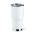 Ab 14,99/Stk Sublimationsrohling Edelstahl Thermobecher Weiss 880ml (30oz Tumbler), Doppelwandig mit Deckel, Trinkbecher, Blanko Sublimation Werbegeschenk-Sublimationsrohlinge und Kreativbedarf-22Feels