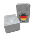 Ab 0,99/Stk EPS Halbschalen-Set Tassen Verpackung 154x100x60mm MADE IN GERMANY Sublimationstassen Styropor Tassenverkleidung (je 2) Schutz Kerzengläser-Sublimationsrohlinge und Kreativbedarf-22Feels