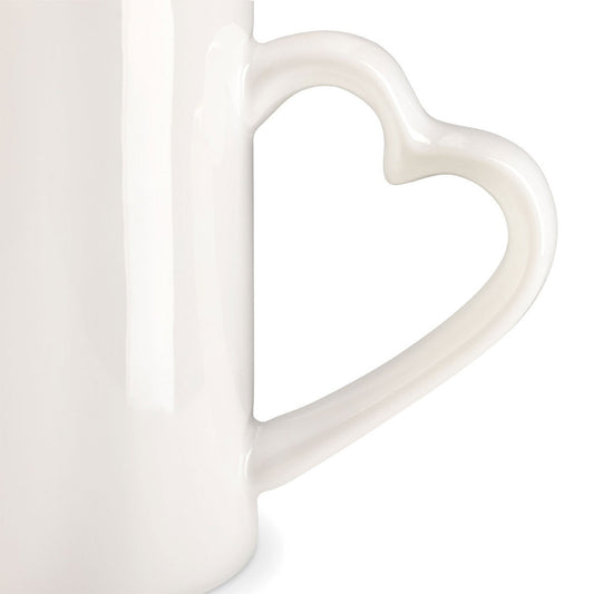 Ab 9,99/Stk Sublimationstassen Paartassen 2er Set, Ineinander Passend, Herzhenkel, Blanko Sublimationsrohling, Werbegeschenk, Orca-Beschichtung, 200/300ml-Sublimationsrohlinge und Kreativbedarf-22Feels