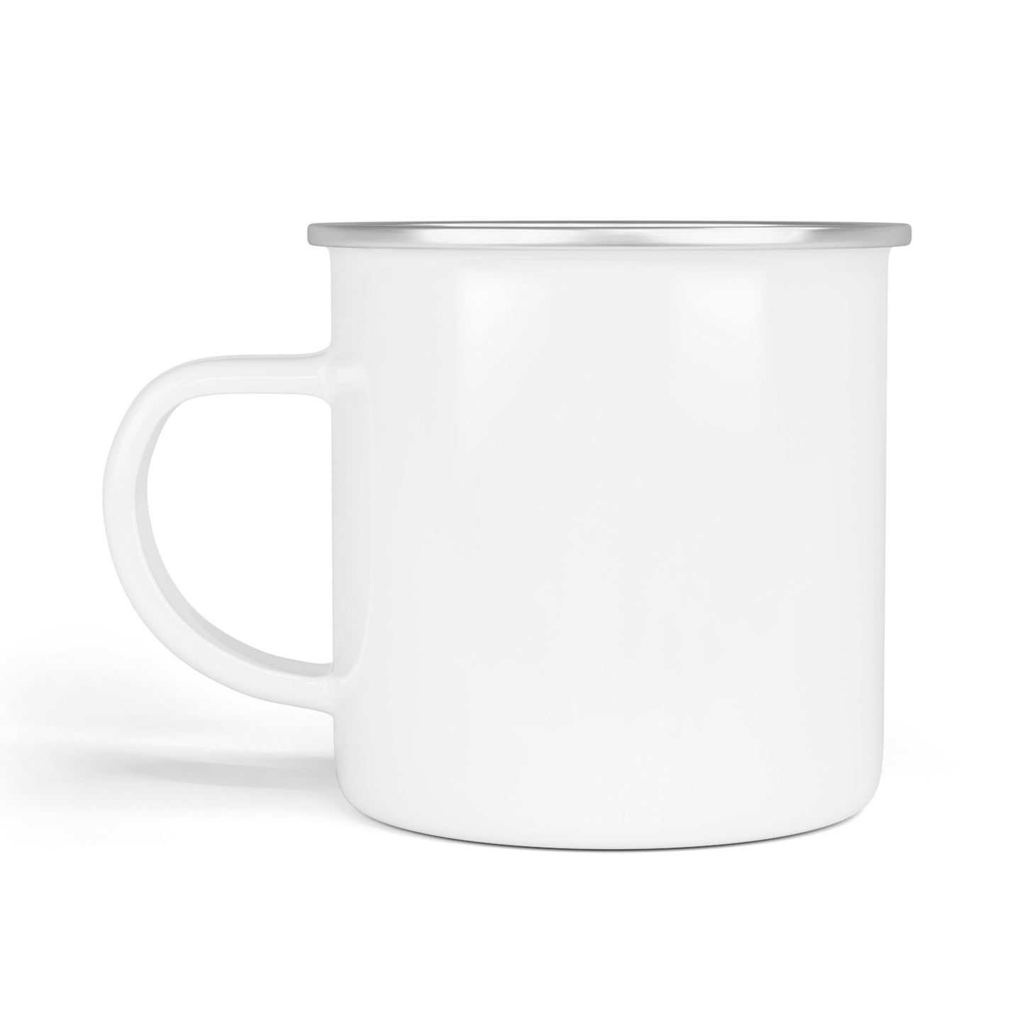 Ab 7,99/Stk Emailletasse Sublimationsrohling Camping Becher Blanko Sublimation Weiss (350ml, 530ml) Silberner Edelstahrand, Picknicks, Werbegeschenk-Sublimationsrohlinge und Kreativbedarf-22Feels