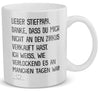 22Feels® Geschenk für Stiefpapas - Tasse mit Spruch: Zirkus (Weiss, 320ml)-Weisse Tasse 320ml-22Feels