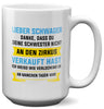 22Feels® Schwager Geschenk - XL Tasse mit Spruch (Weiss, 440ml)-Weisse XL Tasse 440ml-22Feels