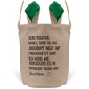 22Feels® Tochter Osterkorb von Mama Kinder mit Henkel Ostergeschenk Tragetasche Ostern Deko Osternest Körbchen Hasenohren (Beige/Grün)-Ostern Tragetasche-22Feels