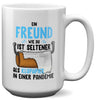 22Feels® Freund Geschenk zum Jahrestag, Valentinstag etc. - XL Tasse mit Spruch (Weiss, 440ml)-Weisse XL Tasse 440ml-22Feels