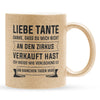 22Feels® Tante Geschenk - Glitzertasse mit Spruch (Gold, 320ml)-Glitzertasse Gold 320ml-22Feels