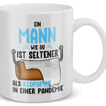 22Feels® Geschenk für Ehemänner - Tasse mit Spruch: Klopapier (Weiss, 320ml)-Weisse Tasse 320ml-22Feels
