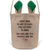 22Feels® Sohn Osterkorb von Mama Kinder mit Henkel Ostergeschenk Tragetasche Ostern Deko Osternest Körbchen Hasenohren (Beige/Grün)-Ostern Tragetasche-22Feels