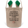 22Feels® Schwager Osterkorb von Schwager mit Henkel Ostergeschenk Tragetasche Ostern Deko Osternest Körbchen Hasenohren (Beige/Grün)-Ostern Tragetasche-22Feels