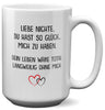 22Feels® Nichte Geschenk - XL Tasse mit Spruch (Weiss, 440ml)-Weisse XL Tasse 440ml-22Feels