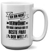 22Feels® Ehemann Geschenk zum Hochzeitstag, Valentinstag etc. - XL Tasse mit Spruch (Weiss, 440ml)-Weisse XL Tasse 440ml-22Feels