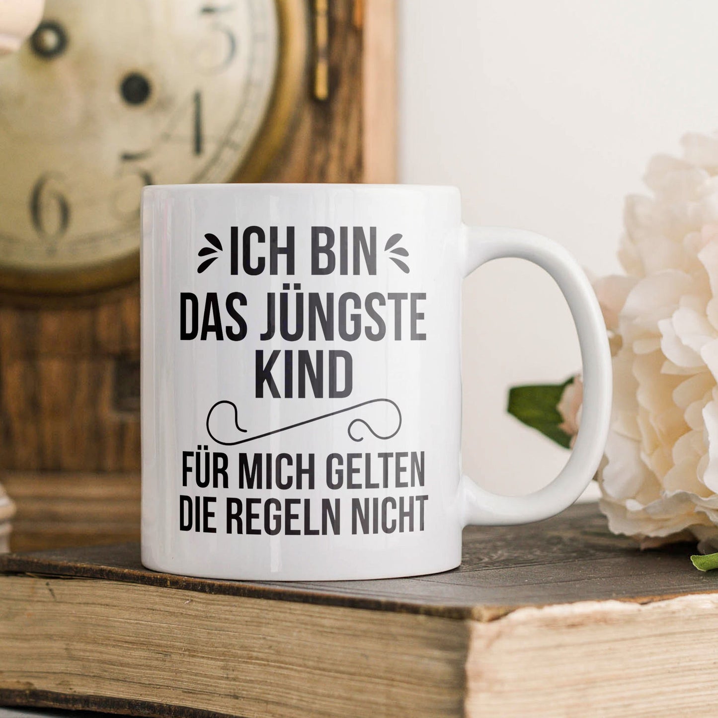 22Feels® Kinder bzw. Geschwister Geschenk - Tasse mit Spruch (Weiss, 320ml)-Weisse Tasse 320ml-22Feels