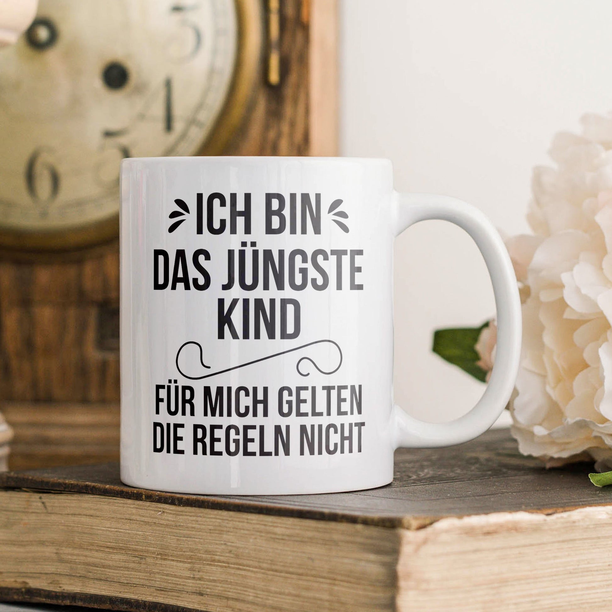 22Feels® Kinder bzw. Geschwister Geschenk - Tasse mit Spruch (Weiss, 320ml)-Weisse Tasse 320ml-22Feels