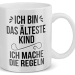 22Feels® Kinder bzw. Geschwister Geschenk - Tasse mit Spruch (Weiss, 320ml)-Weisse Tasse 320ml-22Feels