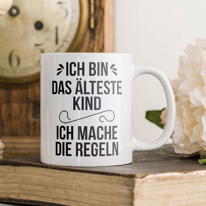 22Feels® Kinder bzw. Geschwister Geschenk - Tasse mit Spruch (Weiss, 320ml)-Weisse Tasse 320ml-22Feels
