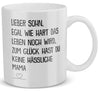 22Feels® Geschenk für Sohn von Mama - Tasse mit Spruch: Egal Wie Hart Das Leben Noch Wird (Weiss, 320ml)-Weisse Tasse 320ml-22Feels