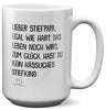 22Feels® Stiefvater Geschenk - XL Tasse mit Spruch (Weiss, 440ml)-Weisse XL Tasse 440ml-22Feels