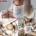 22Feels® Oma Geschenk - Tasse mit Spruch: Zirkus (Herzhenkel, Weiss, 320ml)-Tasse Weiss Herzhenkel 320ml-22Feels