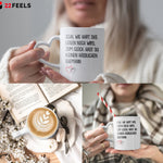 22Feels® Ehefrau Geschenk zum Hochzeitstag, Valentinstag etc. - Tasse mit Spruch (Herzhenkel, Weiss, 320ml)-Tasse Weiss Herzhenkel 320ml-22Feels