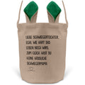 22Feels® Schwiegertochter Osterkorb von Schwiegermama Frauen mit Henkel Ostergeschenk Tragetasche Ostern Deko Osternest Körbchen Hasenohren (Beige/Grün)-Ostern Tragetasche-22Feels