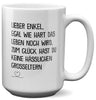 22Feels® Enkel Geschenk - XL Tasse mit Spruch (Weiss, 440ml)-Weisse XL Tasse 440ml-22Feels
