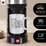 22Feels® Geschenk für Opas von Enkelin - Tasse mit Spruch: Egal Wie Alt Ich Bin, Prinzessin (Weiss, 320ml)-Weisse Tasse 320ml-22Feels