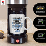 22Feels® Geschenk für Enkelin von Oma - Tasse mit Spruch: Das Perfekte Geschenk (Weiss, 320ml)-Weisse Tasse 320ml-22Feels