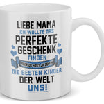 22Feels® Geschenk für Mamas - Tasse mit Spruch: Das Perfekte Geschenk (Weiss, 320ml)-Weisse Tasse 320ml-22Feels