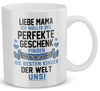 22Feels® Geschenk für Mamas - Tasse mit Spruch: Das Perfekte Geschenk (Weiss, 320ml)-Weisse Tasse 320ml-22Feels