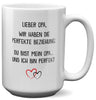 22Feels® Opa Geschenk - XL Tasse mit Spruch (Weiss, 440ml)-Weisse XL Tasse 440ml-22Feels