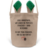 22Feels® Hundemama Frauchen Hunde Osterkorb mit Henkel Ostergeschenk Tragetasche Ostern Deko Osternest Körbchen Hasenohren (Beige/Grün)-Ostern Tragetasche-22Feels