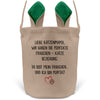 22Feels® Katzenmama Frauchen Katzen Osterkorb mit Henkel Ostergeschenk Tragetasche Ostern Deko Osternest Körbchen Hasenohren (Beige/Grün)-Ostern Tragetasche-22Feels