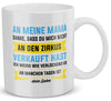 22Feels® Geschenk für Mama von Sohn - Tasse mit Spruch: Zirkus (Weiss, 320ml)-Weisse Tasse 320ml-22Feels