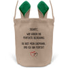22Feels® Ehemann Osterkorb mit Henkel Ostergeschenk Tragetasche Ostern Deko Osternest Körbchen Hasenohren (Beige/Grün)-Ostern Tragetasche-22Feels