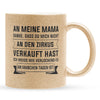 22Feels® Mama Geschenk - Glitzertasse mit Spruch (Gold, 320ml)-Glitzertasse Gold 320ml-22Feels