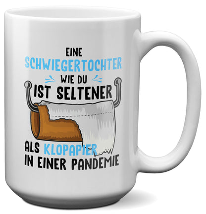 22Feels® Schwiegertochter Geschenk - XL Tasse mit Spruch (Weiss, 440ml)-Weisse XL Tasse 440ml-22Feels