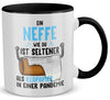22Feels® Neffe Geschenk - Tasse mit Spruch (Weiss-Schwarz, 320ml)-TwoTone Tasse Weiss-Schwarz 320ml-22Feels