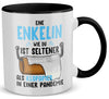 22Feels® Enkelin Geschenk - Tasse mit Spruch (Weiss-Schwarz, 320ml)-TwoTone Tasse Weiss-Schwarz 320ml-22Feels